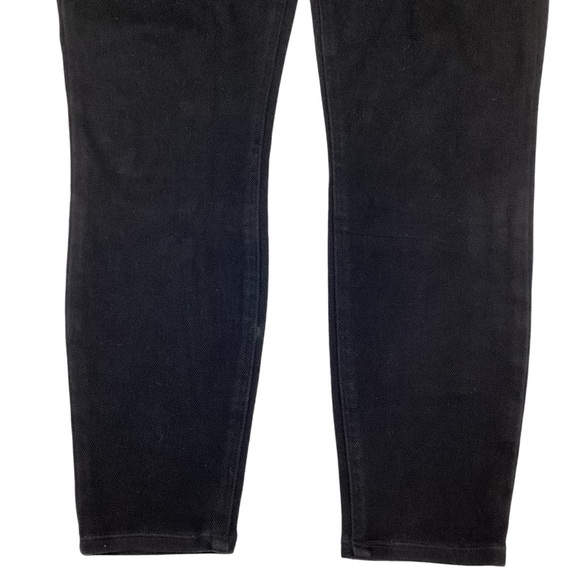 Spanx Twill Fabric Stretch Leggings Black - Picture 3 of 11